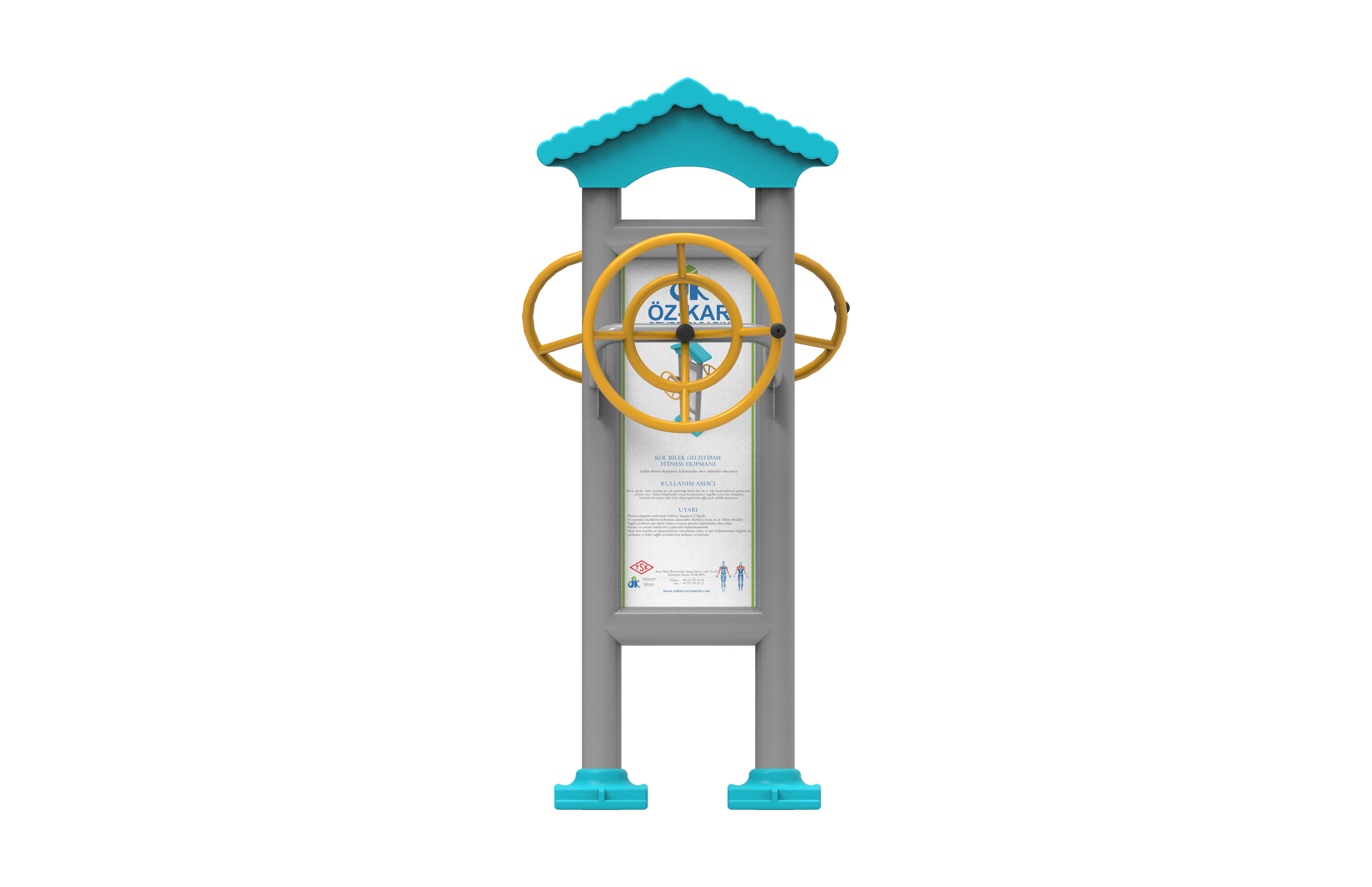 Kol Bilek Cevirme Aleti PF-206 | Dış Mekan Spor Aletleri | Erse Kent Mobilyaları